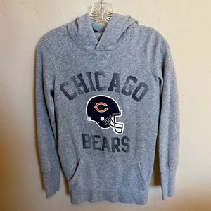 Victoria's Secret PINK Chicago Bears Gray Hoodie Size XS